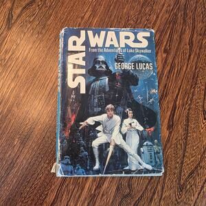 Star Wars Pre Movie Book George Lucas 1976 Edition Hardback Luke Skywalker SciFi